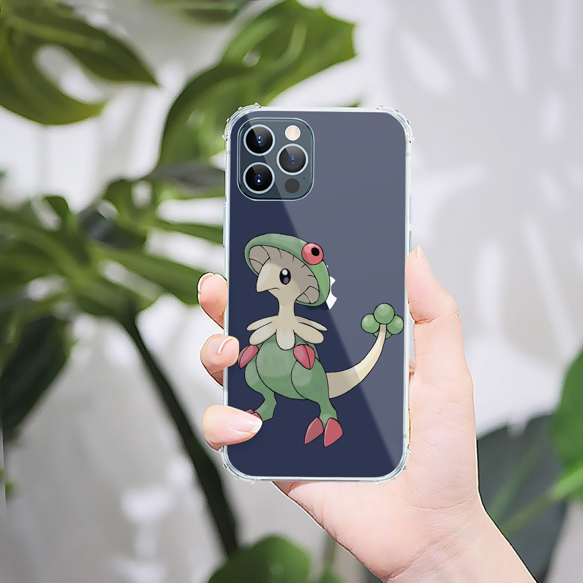 （画像用） ポケットモンスター Pokémon 【iPhone 12シリーズ対応】透明スマホケース（クリアソフトケース）